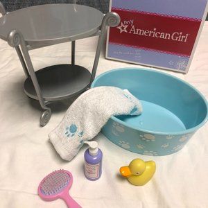 AMERICAN GIRL DOLL - PET BATH SET